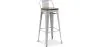 Barkruk - Industrieel Ontwerp - Hout & Staal - 76cm - Stylix image 9