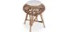 Rotan barkruk - Boho Bali-stijl - Lera image 9