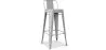 Barkruk met rugleuning - Industrieel ontwerp - 76cm - New Edition - Stylix image 9