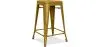 Barkruk - Industrieel Ontwerp - Mat Staal - 60cm - Nieuwe Editie - Stylix image 9