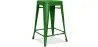 Barkruk - Industrieel Ontwerp - Mat Staal - 60cm - Nieuwe Editie - Stylix image 9