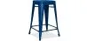 Barkruk - Industrieel Ontwerp - Mat Staal - 60cm - Nieuwe Editie - Stylix image 9