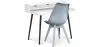 Pack Houten Bureau - Scandinavisch Design -Thora + Eetkamerstoel - Scandinavisch Design - Denisse image 9
