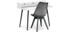 Pack Houten Bureau - Scandinavisch Design -Thora + Eetkamerstoel - Scandinavisch Design - Denisse image 9