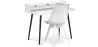 Pack Houten Bureau - Scandinavisch Design -Thora + Eetkamerstoel - Scandinavisch Design - Denisse image 9