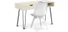Pack Houten Bureau - Scandinavisch Design - Andor + Eetkamerstoel - Scandinavisch Design - Denisse image 9