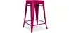 Barkruk - Industrieel Ontwerp - Mat Staal - 60cm - Nieuwe Editie - Stylix image 9