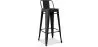 Barkruk met rugleuning - Industrieel ontwerp - 76cm - New Edition - Stylix image 9