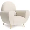 Fauteuil met armleuningen - Gestoffeerd in Bouclé - Belise image 9