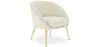 Fauteuil met armleggers - Bekleed met stof Bouclé - Pimba image 9