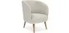 Fauteuil met armleuningen - Bekleed met Bouclé stof - Wesna image 9