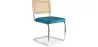 Eetkamerstoel - Bekleed met fluweel - Hout en rotan - Martha image 9