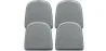 Set x4 Magnetisch Stoelkussen - Kunstleer - Stylix image 9