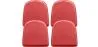Set x4 Magnetisch Stoelkussen - Kunstleer - Stylix image 9