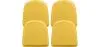 Set x4 Magnetisch Stoelkussen - Kunstleer - Stylix image 9
