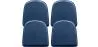 Set x4 Magnetisch Stoelkussen - Kunstleer - Stylix image 9