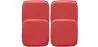 Set van 4 Magnetische Kussens voor Vierkante Zitstoel – Imitatieleer – Stylix image 9