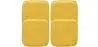 Set van 4 Magnetische Kussens voor Vierkante Zitstoel – Imitatieleer – Stylix image 9