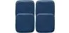 Set van 4 Magnetische Kussens voor Vierkante Zitstoel – Imitatieleer – Stylix image 9