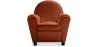Fauteuil met armleggers - Gestoffeerd in kunstleer - Club image 9