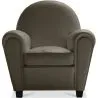 Fauteuil met armleggers - Gestoffeerd in kunstleer - Club image 9