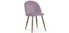 Eetkamerstoel - bekleed met fluweel - Scandinavisch design - Evelyne image 9