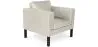 Fauteuil met armleuning - Gestoffeerd in kunstleer - Betzalel image 9