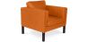 Fauteuil met armleuning - Gestoffeerd in kunstleer - Betzalel image 9