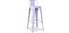 Barkruk met rugleuning - Industrieel ontwerp - 76cm - New Edition - Stylix image 9