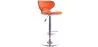 Draaibare barkruk met rugleuning - Curve Back image 9