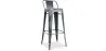 Barkruk met rugleuning - Industrieel ontwerp - 76cm - New Edition - Stylix image 9