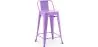 Barkruk met rugleuning - Industrieel ontwerp - 60cm - Nieuwe editie - Stylix image 9