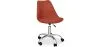 Beklede Bureaustoel met Wielen - Tulip image 9