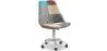 Draaibare kantoorstoel - Patchwork bekleding - Patty image 9