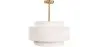  Hanglamp voor aan het Plafond - Stoffen Lampenkap - Braichal image 9