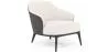 Beklede fauteuil met bouclé stof - Luc image 9
