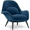 Fluwelen beklede fauteuil - Uyere image 9