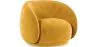 Gebogen fluwelen beklede fauteuil - Cally image 9