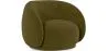 Gebogen fluwelen beklede fauteuil - Cally image 9