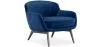 Fluwelen beklede fauteuil - Jenna image 9