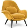 Fluwelen beklede fauteuil - Uyere image 9