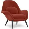 Fluwelen beklede fauteuil - Uyere image 9