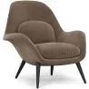 Fluwelen beklede fauteuil - Uyere image 9
