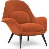 Fluwelen beklede fauteuil - Uyere image 9