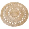 Ronde juten tapijt - Boho Bali - 120 CM - Ilya image 9