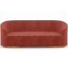 Sofa met 3/4 zitplaatsen - Bekleed met fluweel - Herina image 9