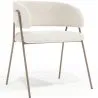 Eetkamerstoel - Bekleed met bouclé-stof - Charke image 9