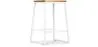 Barkruk industrieel ontwerp - hout en metaal - 60cm - Big Boy image 9