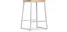 Barkruk industrieel ontwerp - hout en metaal - 60cm - Big Boy image 9