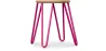 Hairpin kruk - 42cm - Licht hout en metaal image 9